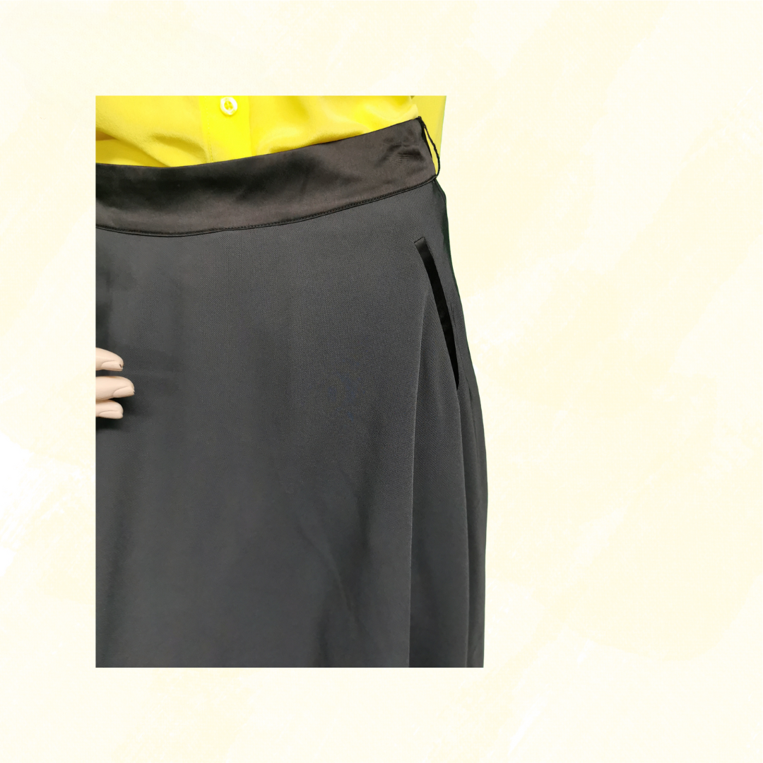 Alannah Hill The Untold Story Skirt - Size 6 - Charcoal