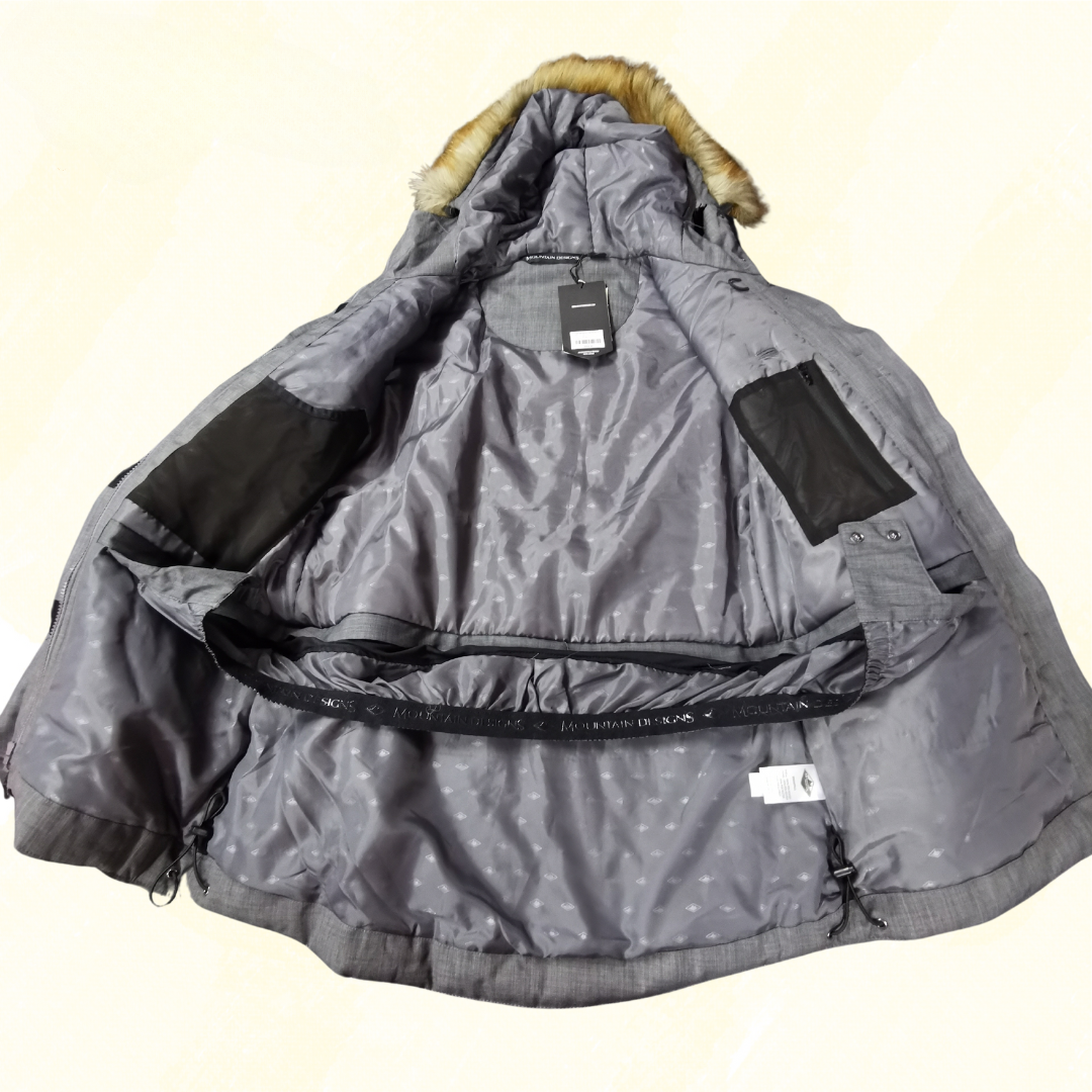 Mountain Designs Snow Jacket - Size 18 - Charcoal