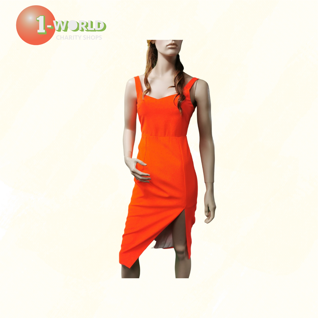 by johnny orange dress Dave and Johnny 11940 Dress