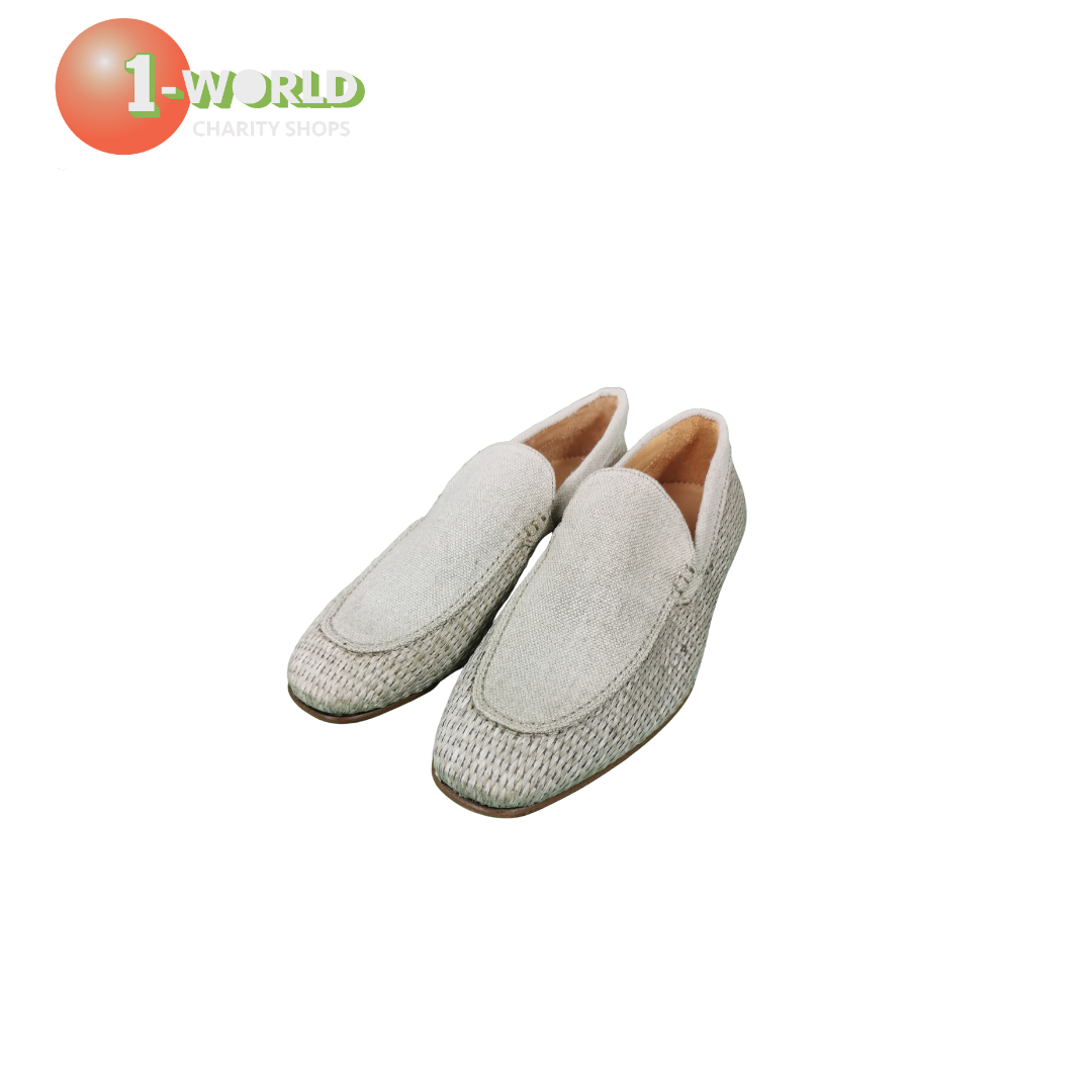 Calibre Linen Mix Loafer - 42 Neutral