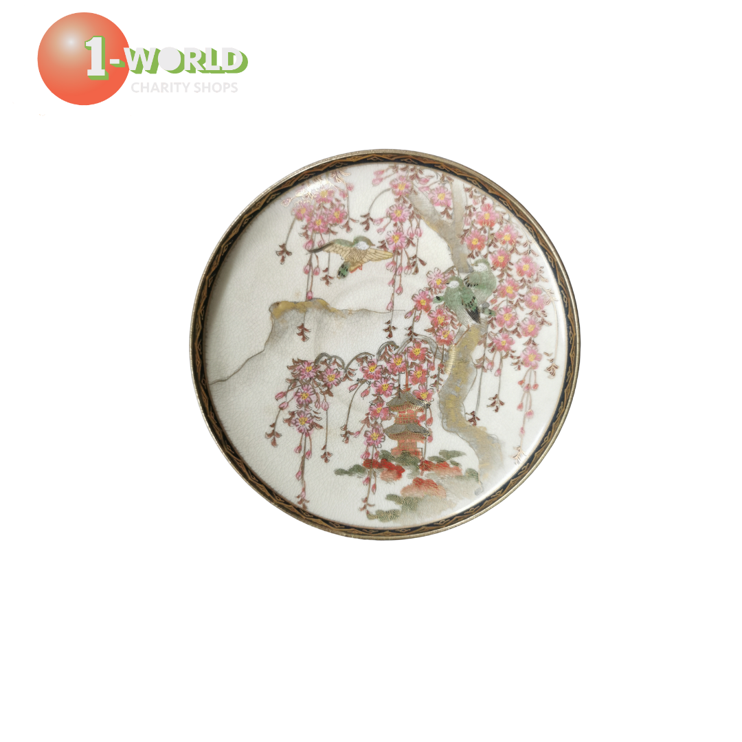 Y.Taniguchi Cherry Blossom - Plate, Saucer, Cup & Small Teapot