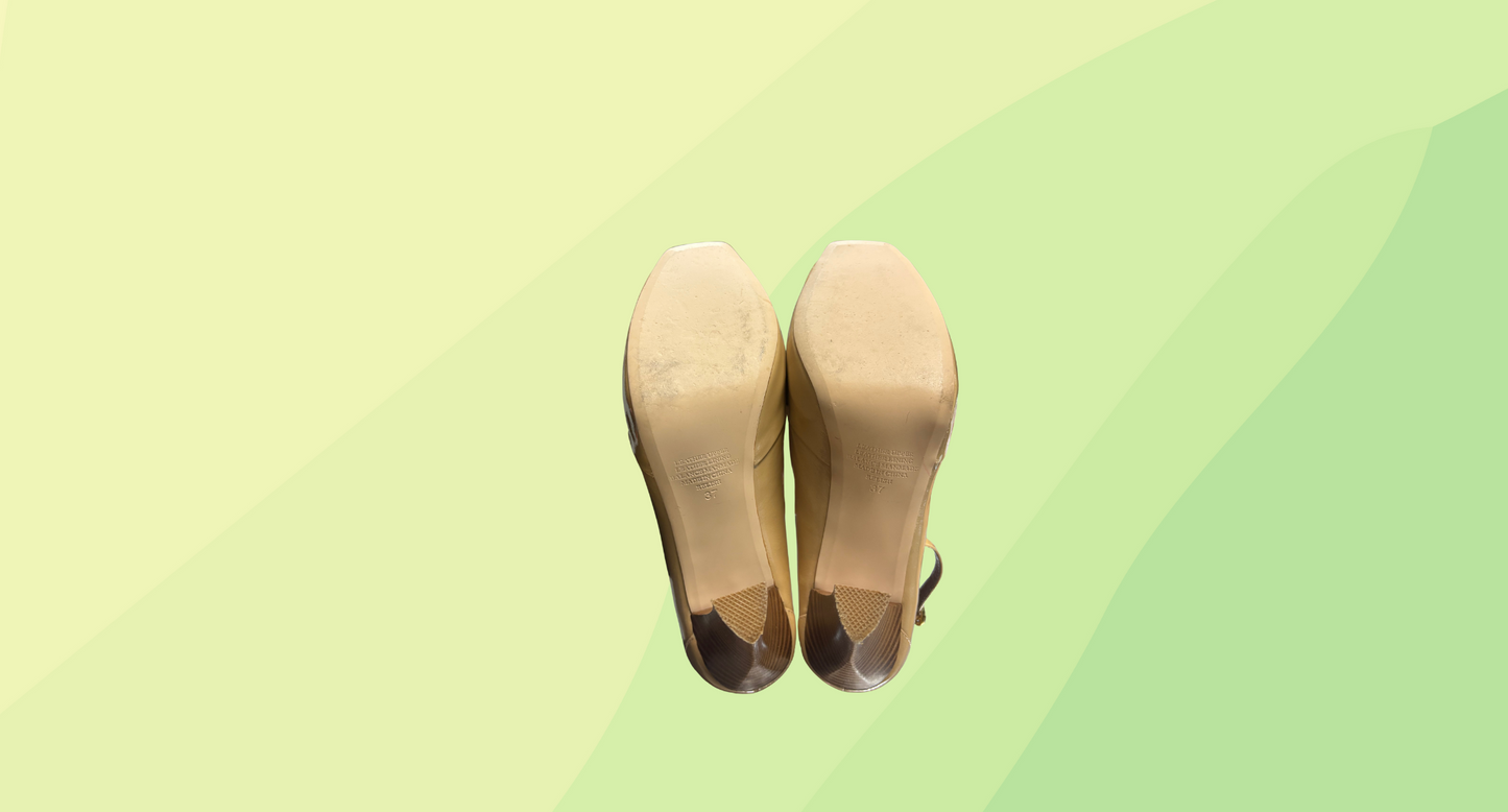 Zoe Wittner Heels - Size 37 - Tan