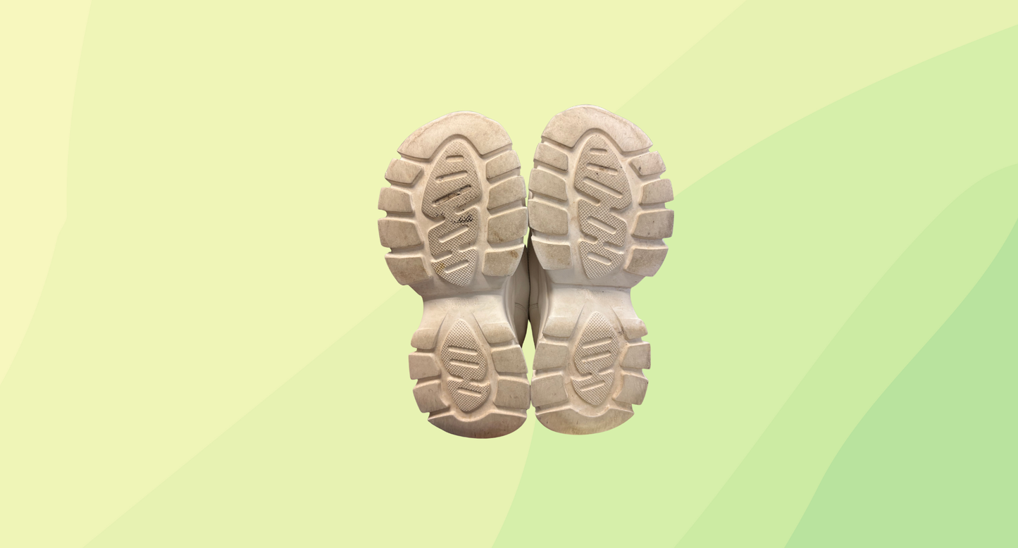 Staccato Chunky Sneaker - Size 7 - Off White