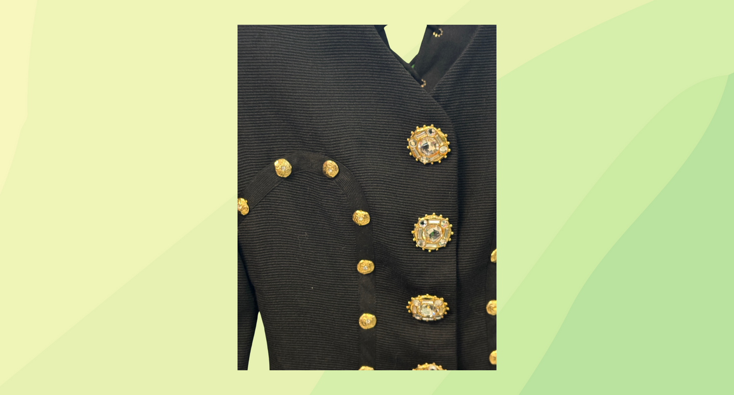 Gemma Kahng Blazer - Size 4 - Black