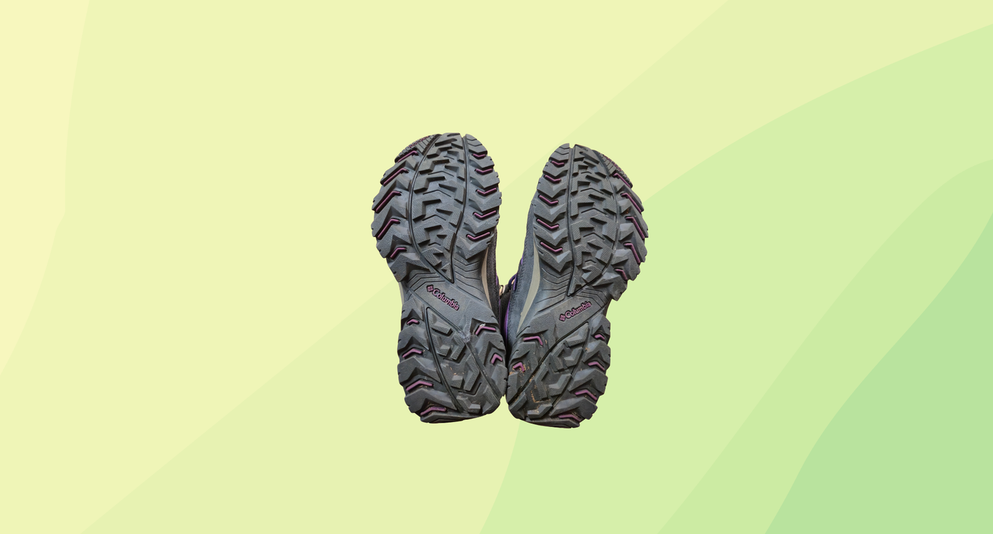 Columbia Hiking Boot - US 6.5 - Grey/Purple
