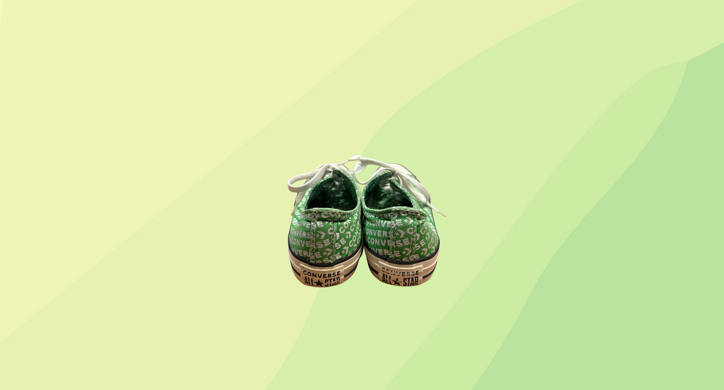 Converse Chuck Taylor All Star Low Tops - M6 W8 - Green