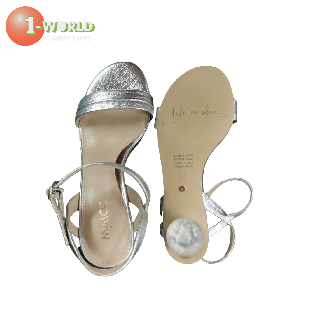 Mimco Silver Shoes - Size EU37