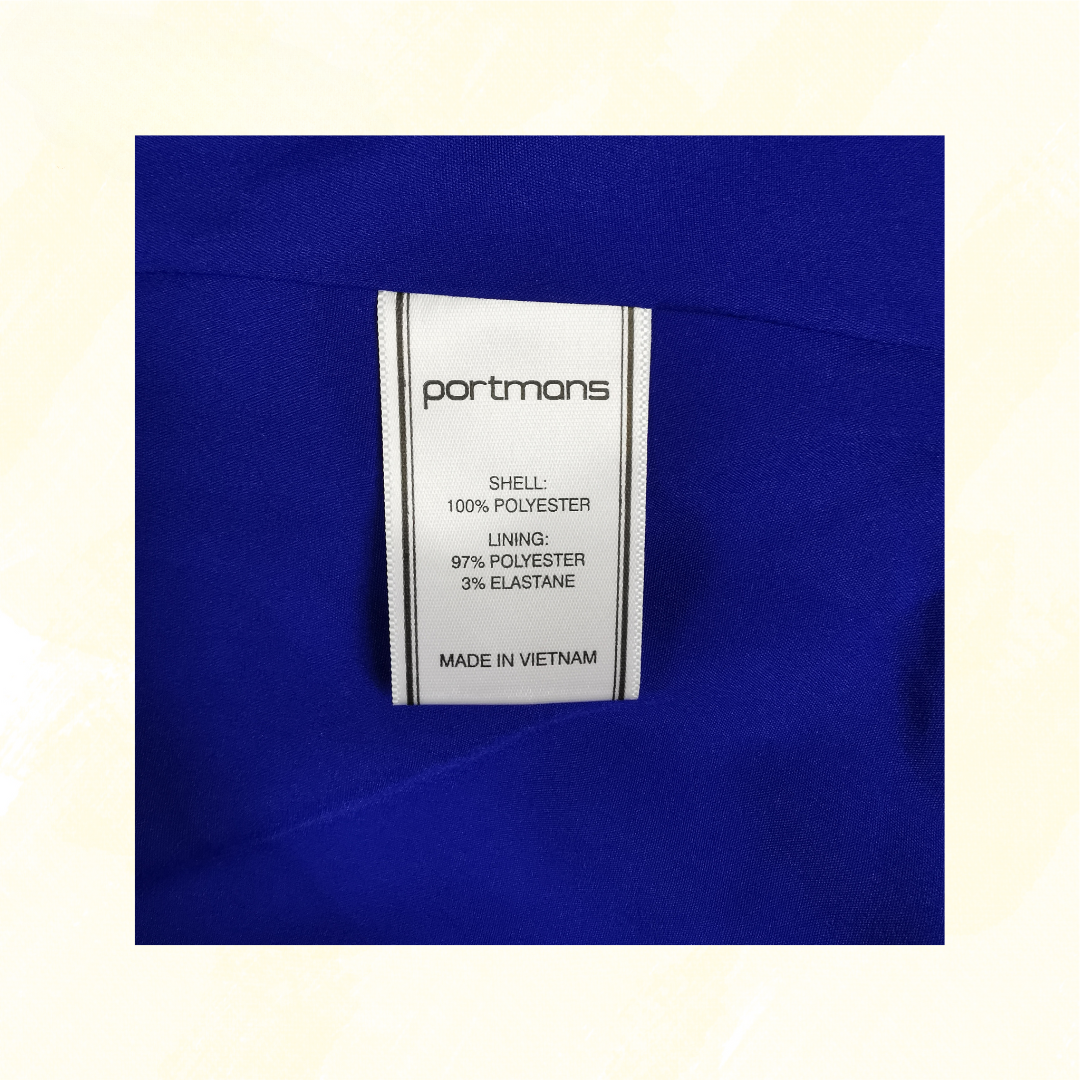 Portmans Jacket - Size 16 - Blue