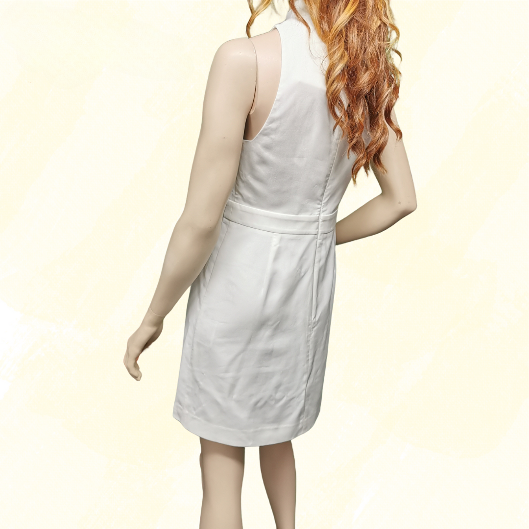 Cue Dress - Size 8 - White
