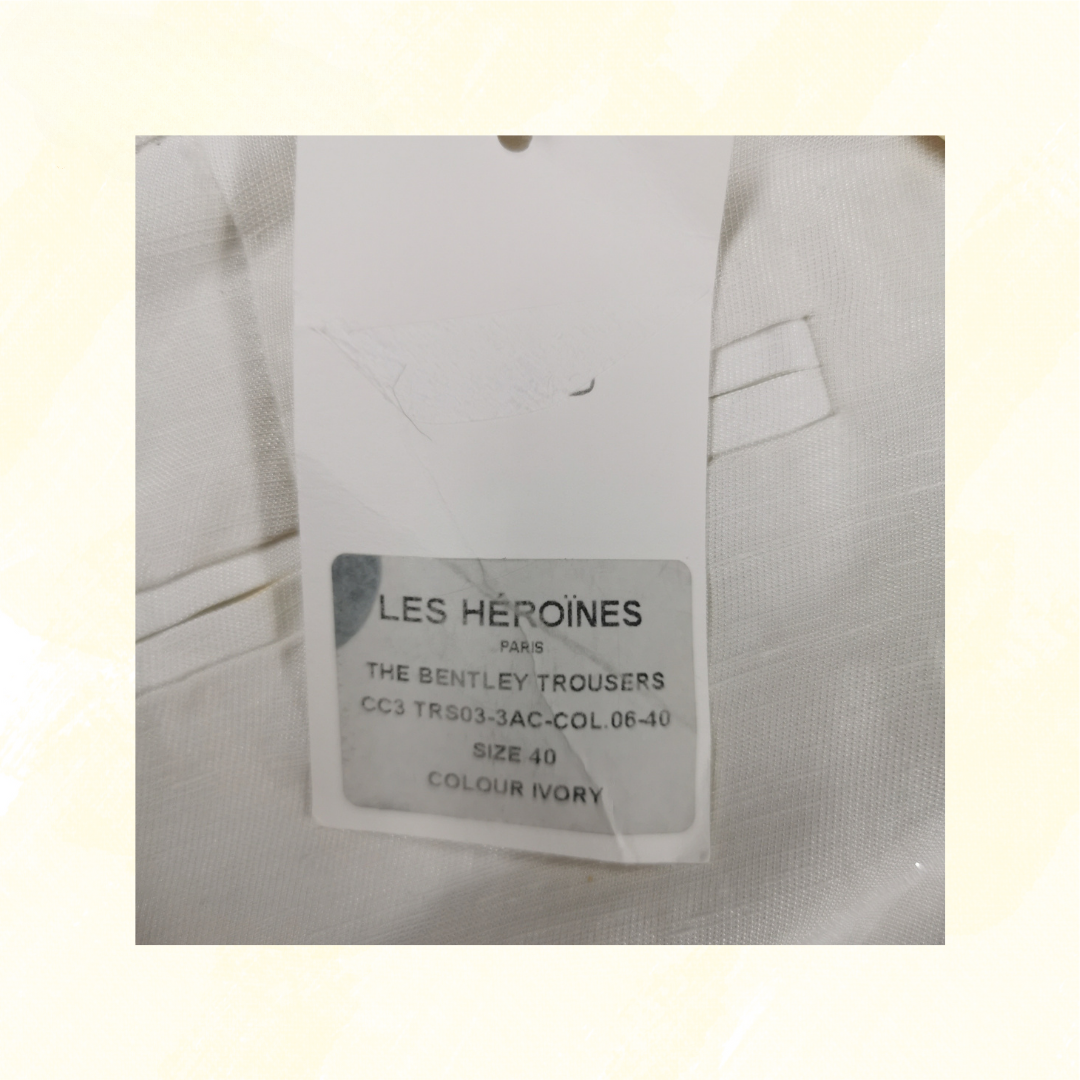 Les Heroines - Size 40 - Ivory