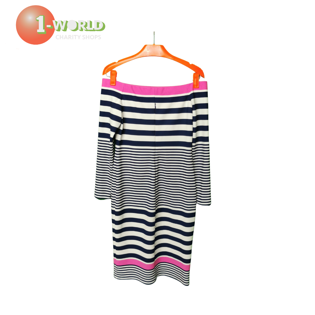 Eliza J Off Shoulder, fitted long sleeve Dress - Size 6