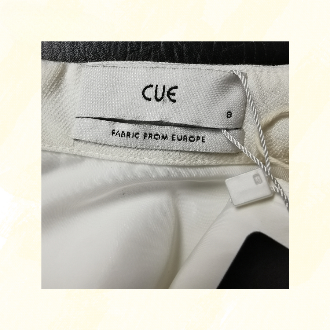 Cue Dress - Size 8 - White