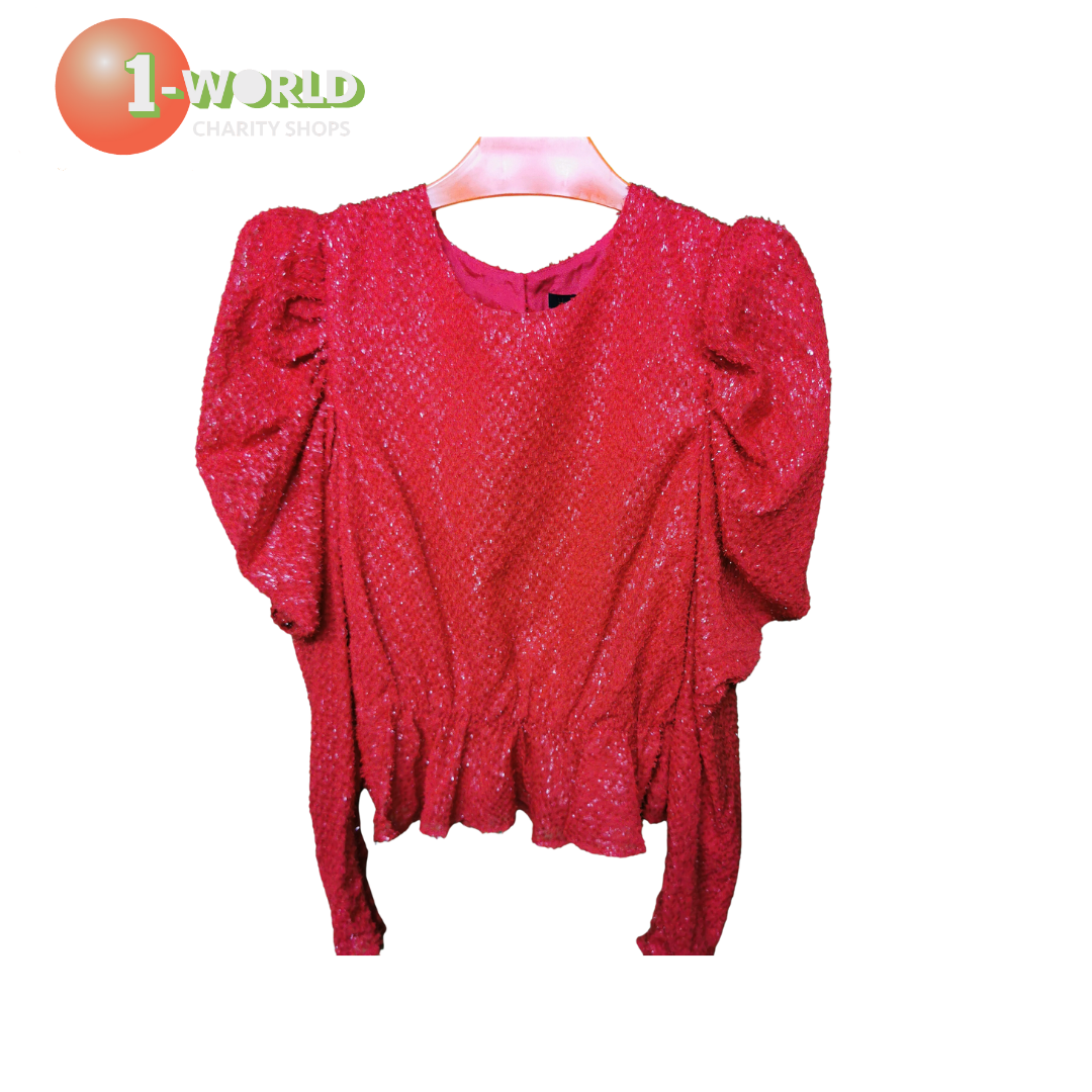 House of Harlow Darya Top - Size S Red