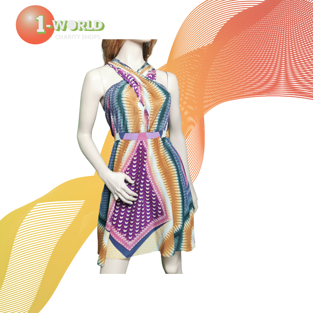 Warehouse Silk Dress - Size 10