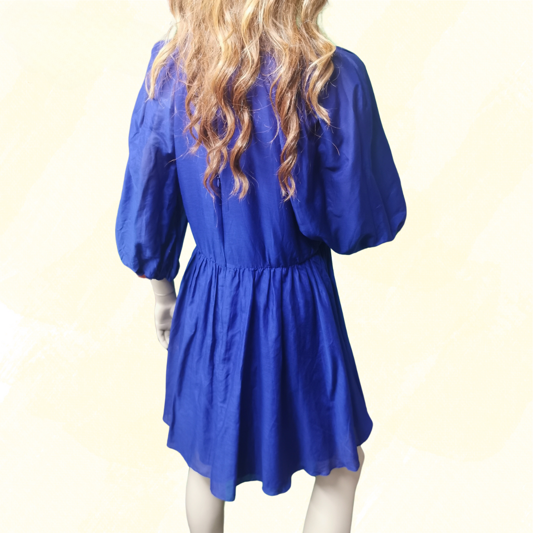 Cue Dress - Size 14 - Navy