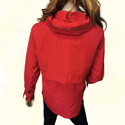 French Connection Zipped Jacket - 10 - Red