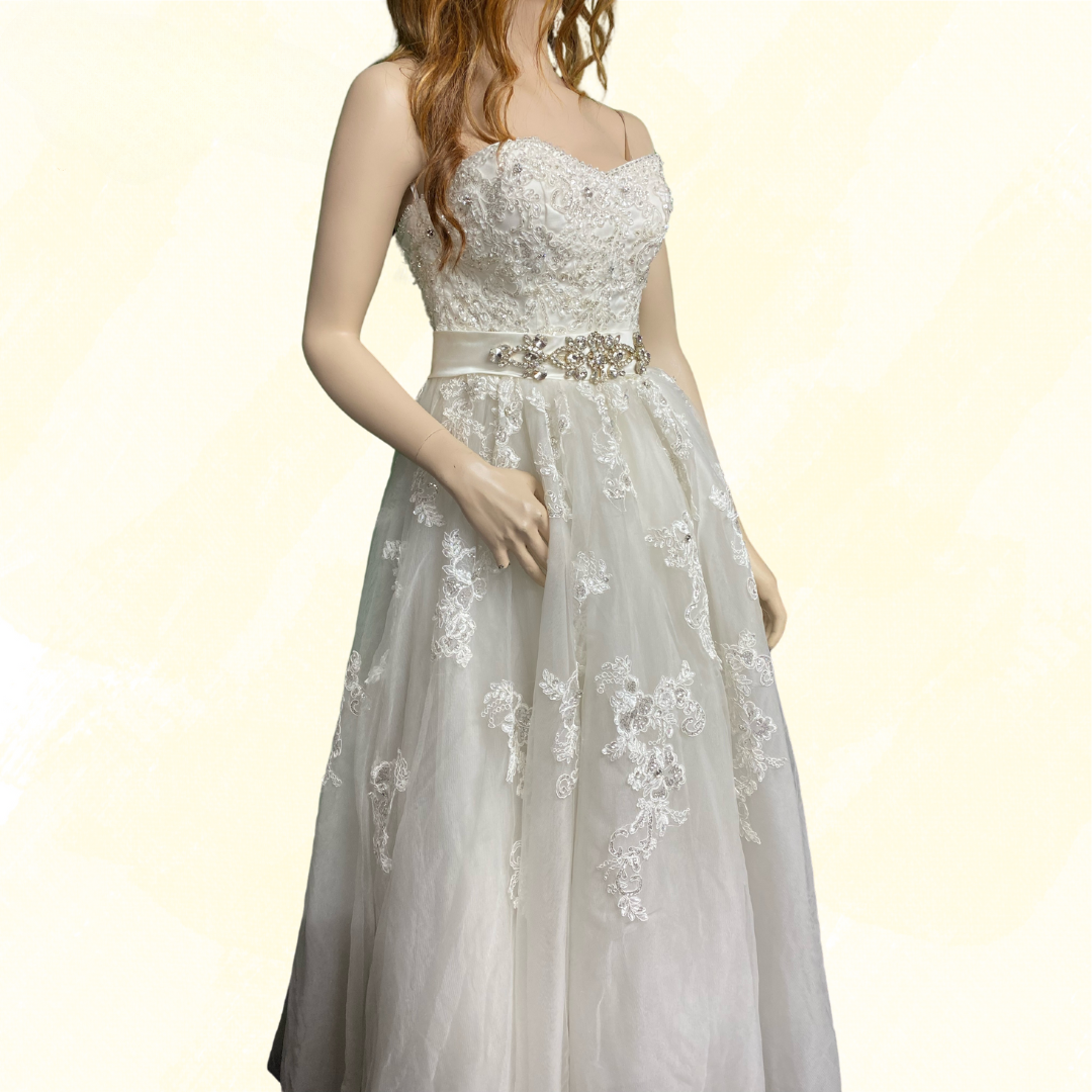 Felicitas	Wedding Dress - Ivory	- 8