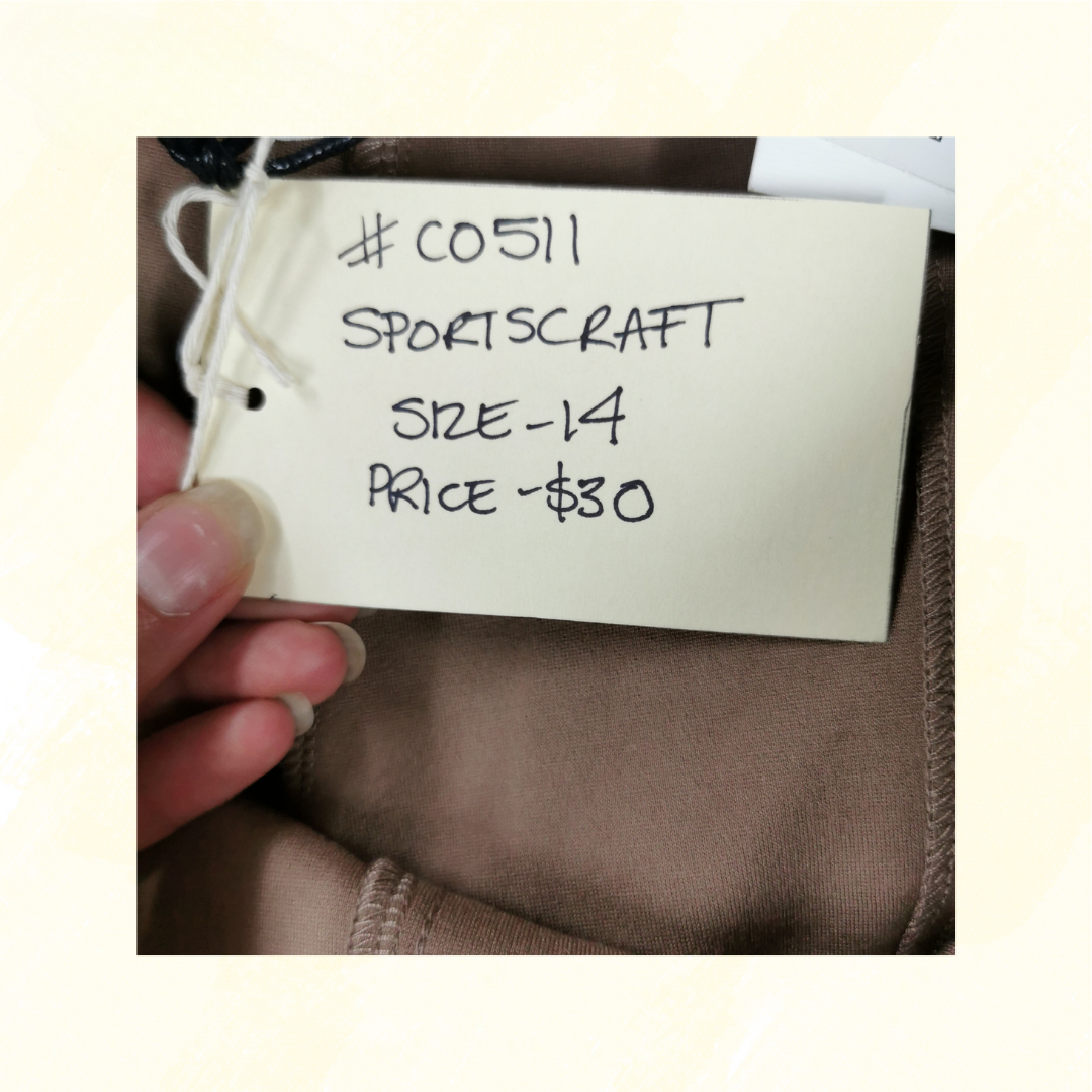 Sportscraft Pants - Size 14 - Camel