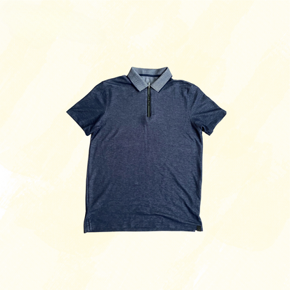 Calvin Klein Polo Top - Blue - M