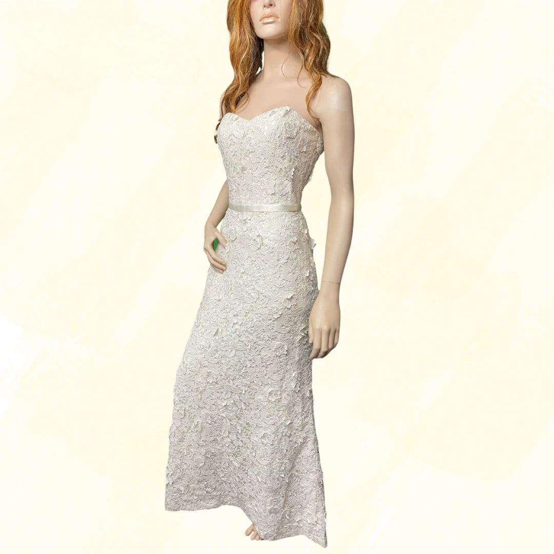 Wendy Makin Wedding Dress - RRP $3520 - Ivory	- 10