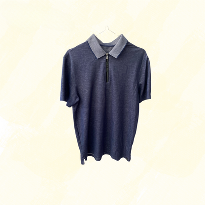 Calvin Klein Polo Top - Blue - M