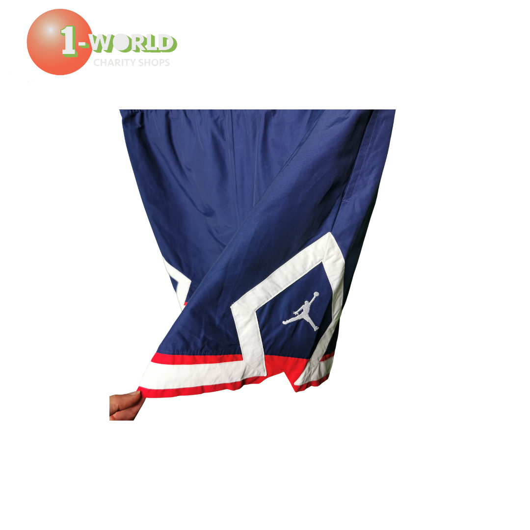 Air Jordan Paris Saint Germain Shorts - XL Blue/Red Trim