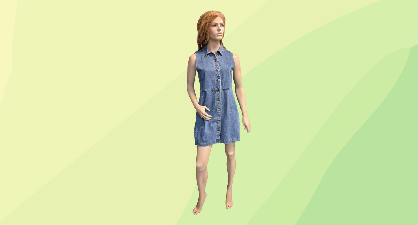 SNDYS Everyday San Francisco Dress - XL - Denim