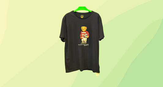 Ralph Lauren Mens Polo Bear T-Shirt - XL - Navy