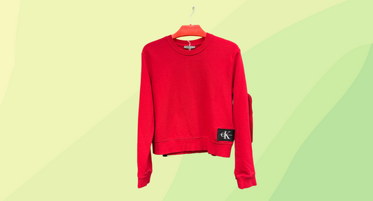 Calvin Klein Jeans Pullover - S - Red