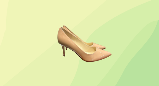 Nine West Mailin Pumps RRP $189.95 - Size 8.5 - Natural Patent