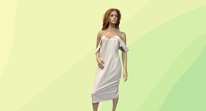 Amelius Uptown Dress RRP $119.95 - Size 12 - White