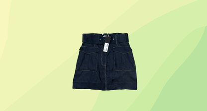 Shona Joy Utility Mini Skirt - Size 12 - Ink