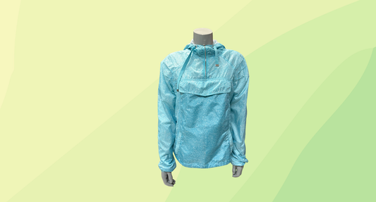 Lorna Jane Water Resistant Hoodie - L - Blue