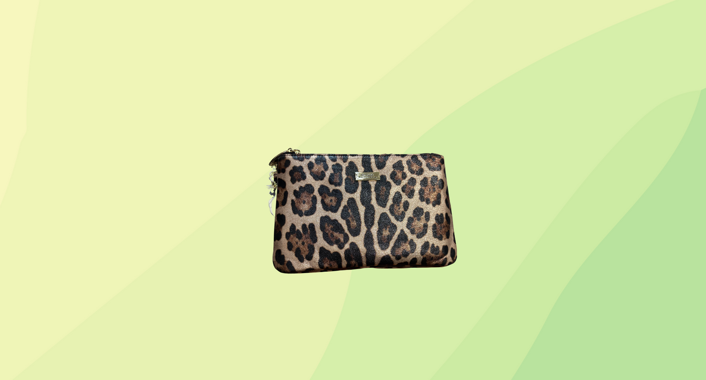 Serenade Cosmo 19 Mesh Clutch Bag RRP $49.95 - Leopard