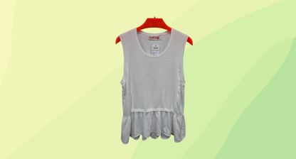 Cable Melbourne Knitted Sleeveless Top - L - Cream