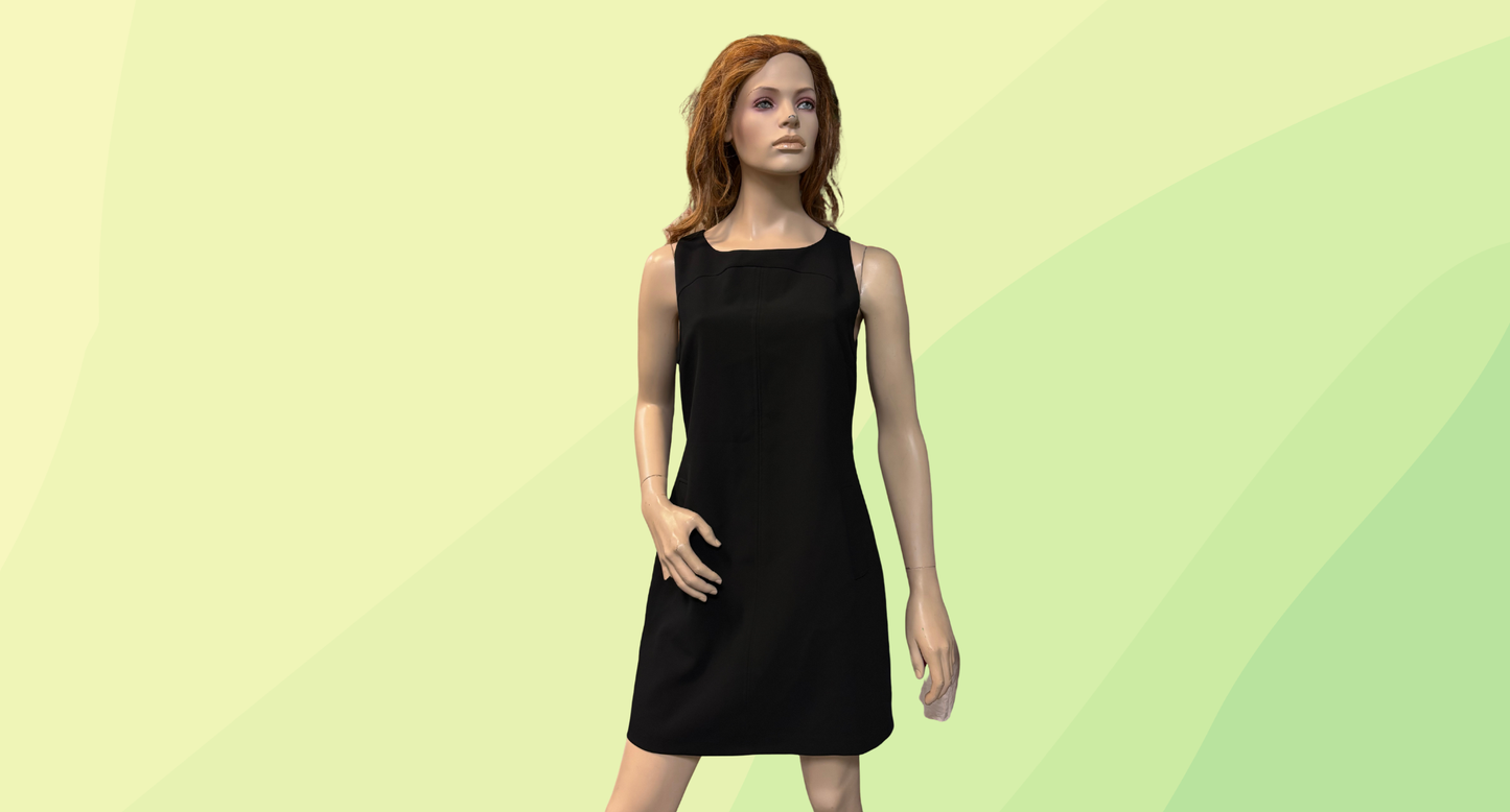 Portmans Mini Dress RRP $149.95 - Size 12 - Black