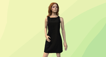 Portmans Mini Dress RRP $149.95 - Size 12 - Black