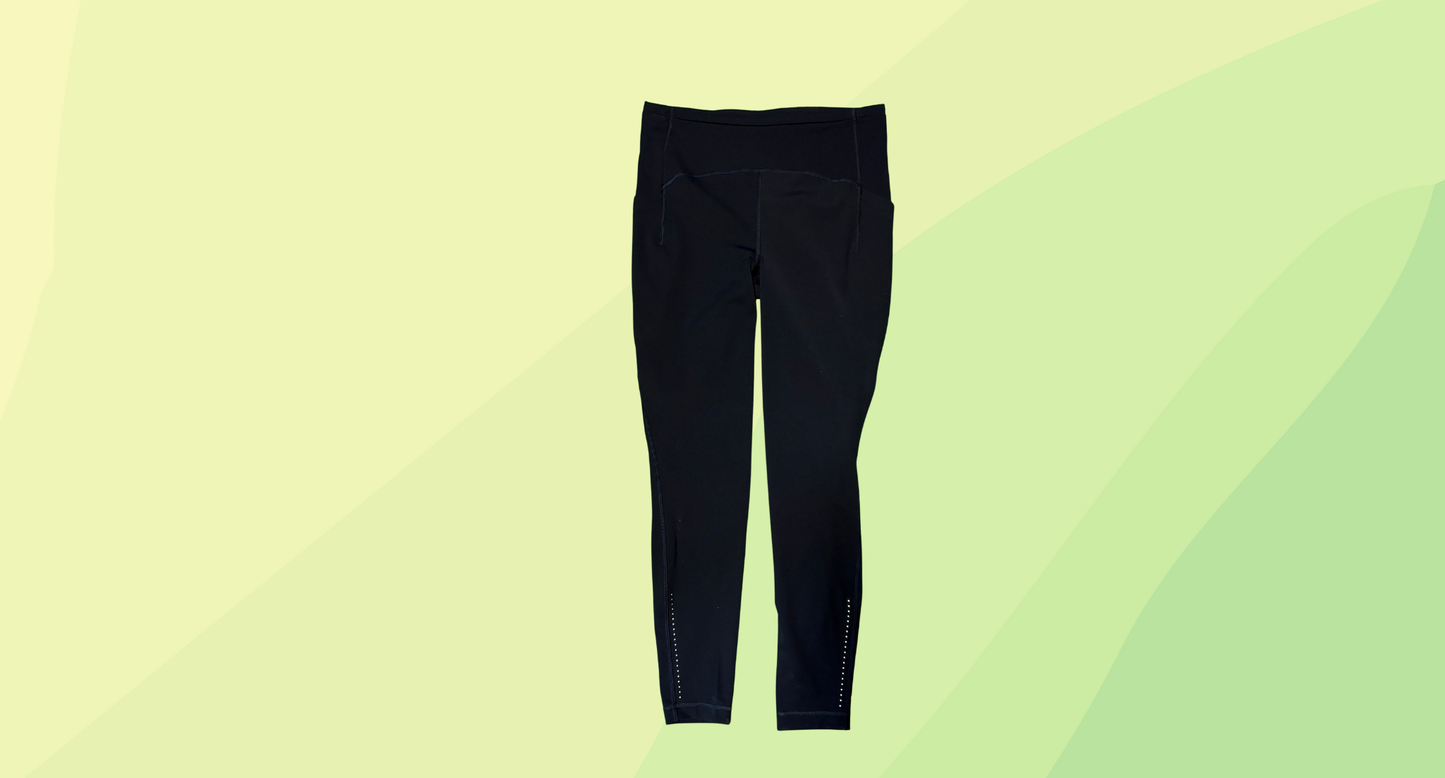 Lululemon Active Leggings - Size 12 - Navy