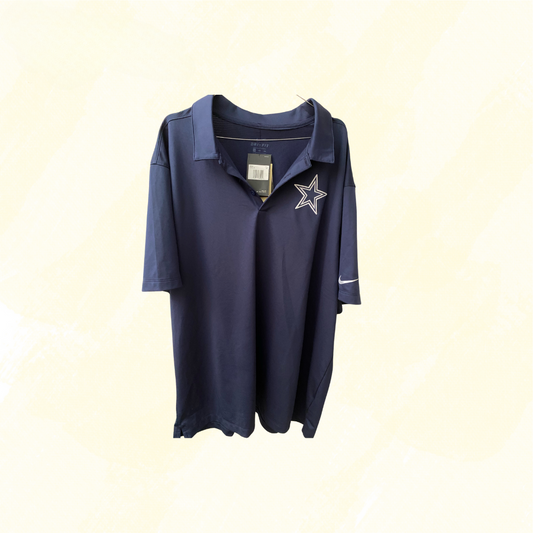 Nike NFL Dallas Cowboys Polo - Navy - 3XL