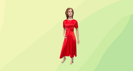PassionFusion Charlotte Midi Dress RRP $99.95 - Size 8 - Red