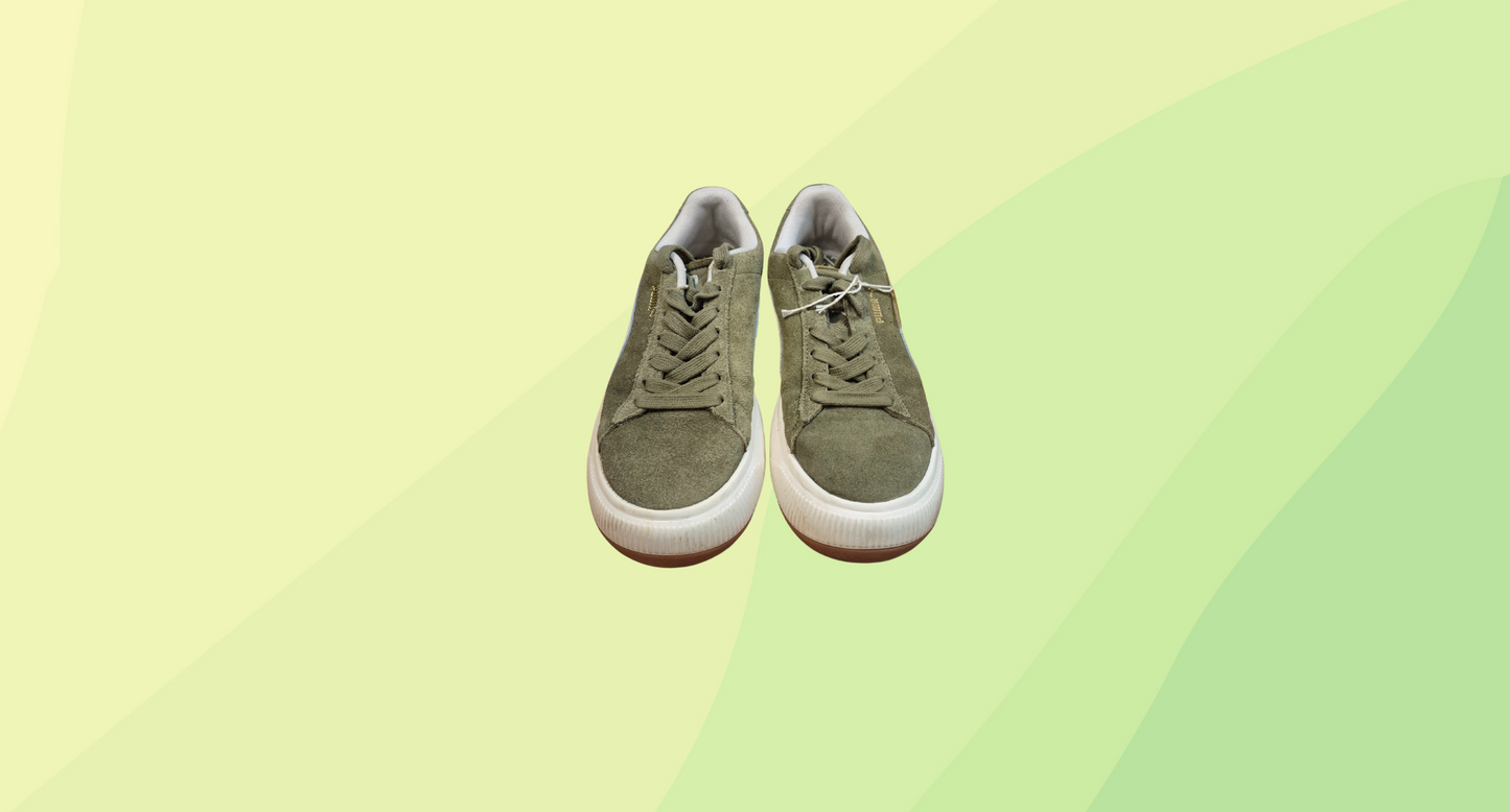 Puma Suede Sneaker - US 8 - Green