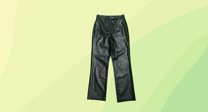 Portmans Faux Leather Pants RRP $129.95 - Size 10 - Black