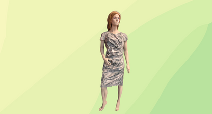 G2 by George Gross Cap Sleeve Dress RRP $429 - Size 14 - Stone