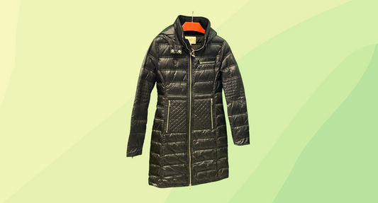 Pilot Athletic Florence Biker Puffer Trench - XS - Black