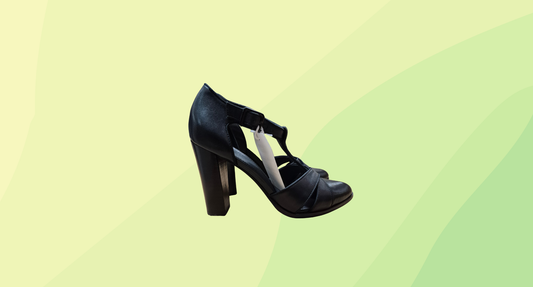 Wittner Wilde Court Shoe - Size 37 - Black Nappa