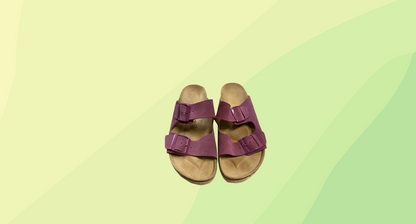Espadrij l'orignale Ami Velour Sandal - Size 39 - Plum