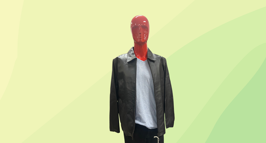Huski Explorer Mens Leather Jacket - M/97 - Black