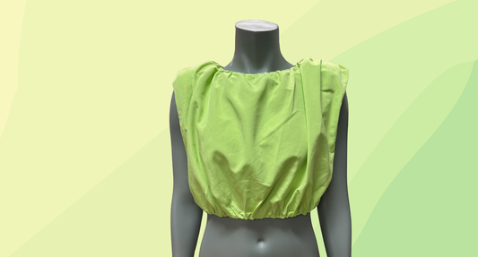 Mossman Streamline Top RRP $179.95 - Size 6 - Celery