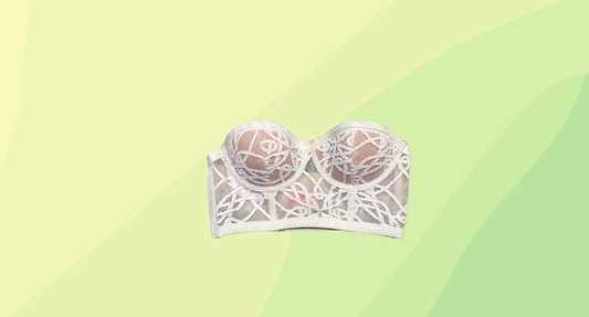 Sass & Bide Strapless Bra - Size 10B - Cream