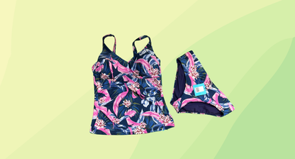 Baku Curacao 2pc Swim Set - Top RRP$169.95 - Bottoms RRP $74.95 - Size 16 - Midnight